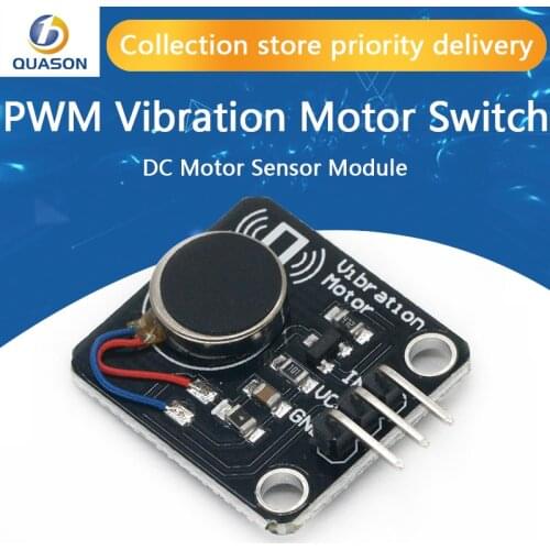 10PCS PWM Vibration Motor Switch Toy Motor Sensor Module DC Motor Mobile Phone Vibrator for Arduino UNO MEGA2560 R3 DIY Board