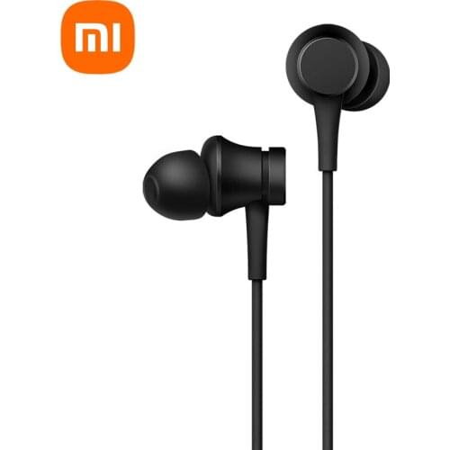 Xiaomi Dynamic Wired Earphone 3.5MM In-ear Earphones With Micrphone Bass Stereo Sound Mi Headphones For Phone Original