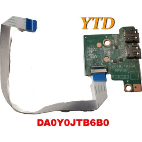 Original for HP Chromebook 14-AK 14-AK010NR series USB Board WCable DA0Y0JTB6B0 tested good free shipping