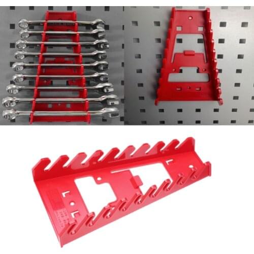Plastic Spanner Rack Wrench Holder Storage Rack Rail Tray Wrench Organizer Tools