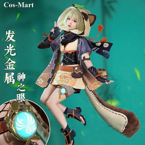 Hot Game Genshin Impact Sayu Cosplay Costume Lovely Battle Uniform Full Set Female Activity Party Role Play Clothing S-XL New