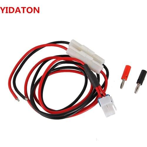YIDATON 1PC 1.5 meter 4 core Short Wave Radio Power Supply Cord Cable For IC-7000 IC-7600/FT-450/TS-480 FT-991 FT-950 2way radio