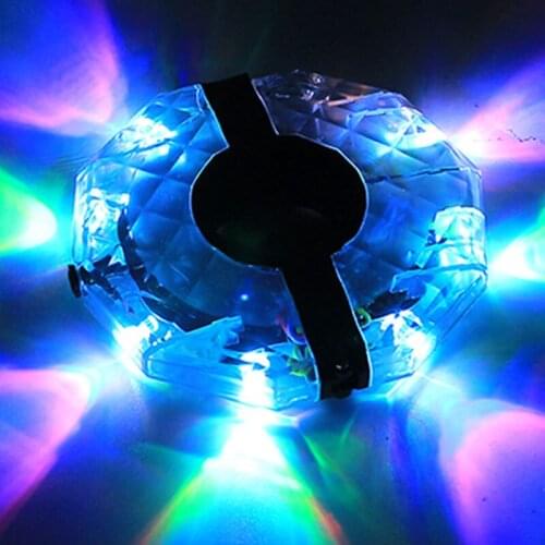 1/2pcs Rechargeable LED RGB Colorful Bike Wheel Hub Light Waterproof Bicycle Spoke Lights for Safety Warning Decor