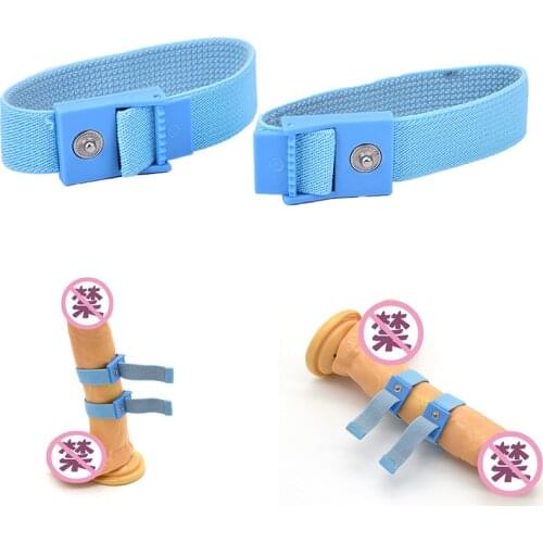 2 PCS Penis Extender Electric Shock Cock Rings Penis Stimulator Medical Themed Toys for Men Erotic Sex Toys