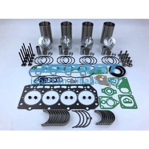 4D84-2 complete overhaul kit STD with gasket kit engine bearings valve kit For Yanmar Engine