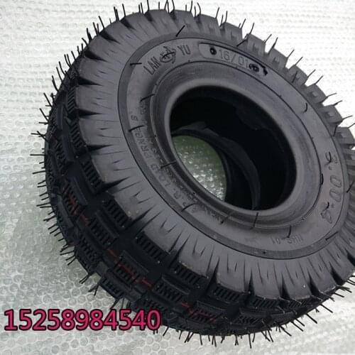 Free shipping 3.00-4 inner tire out tire tyre 3.00-4 (10"x3", 260x85) Knobby Scooter, ATV and Go Kart Tire and Tube Set