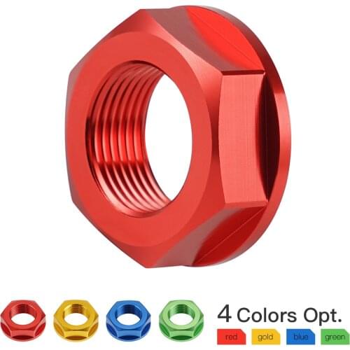 M22 Motorcycle Rear Wheel Axle Nut Screw Bolt For Honda CRF250R 250X CRF450R 450X 450L CRF250RX 450RX For Kawasaki Yamaha Suzuki