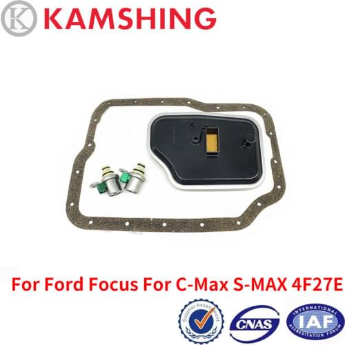 CAPQX For Ford Focus For C-Max S-MAX 4F27E Transmission Conductor Plate Connector Filter Gasket Kit Gearbox Solenoid Kit