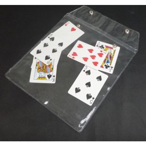 Delux Transparent Force Bag Magic Tricks (can fetch goods when bag do not open) Stage Close Up Magia Illusion Gimmick Props