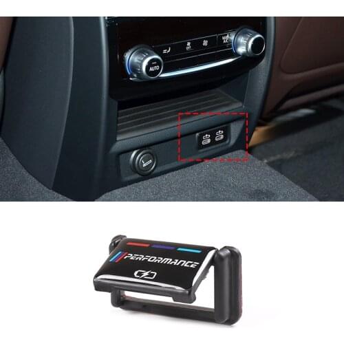 For BMW 5 Series G30 2020 Plastic Car Rear Charging Port USB Protection Cover Accessories