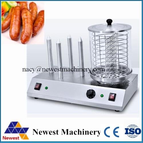Commercial Electric Steaming Hot Dog Sausage Steamer Warmer Machine For Hot Sale
