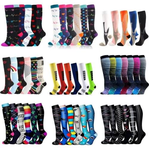 Compression Socks Men Women Sports Socks Varicose Veins Unisex Outdoor Running Cycling Pressure Stockings Football Socks