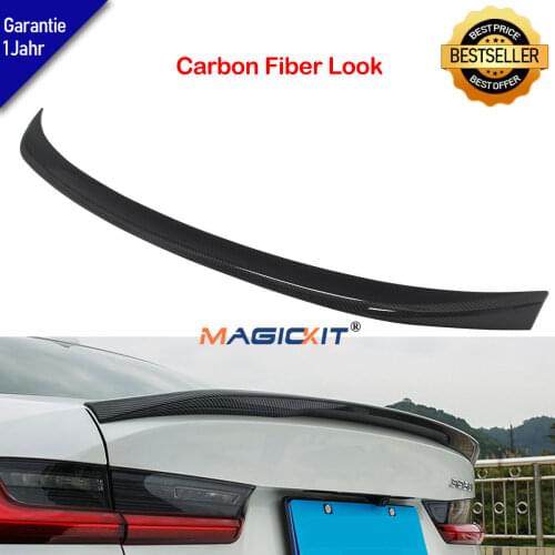 MagicKit Rear Trunk Spoiler Boot Wing Lip Bodykit Trim For BMW 3 Series G20 G28 2019-2020