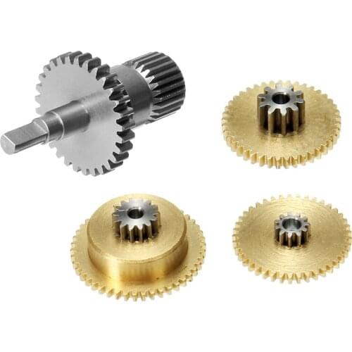 KST 215MG 115MG 315MG SG-DS450 Metal Digital Servo Replacement Gear Set for RC Airplane Helicopter Models DIY Parts