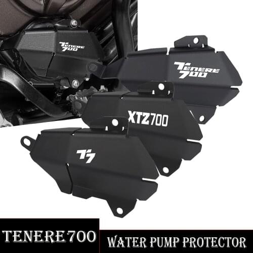 Motorcycle For YAMAHA XTZ700 XT700Z XTZ Tenere 700 T7 Tenere700 Rally 2019 2020 2021 Aluminum Water pump protector Guard Cover