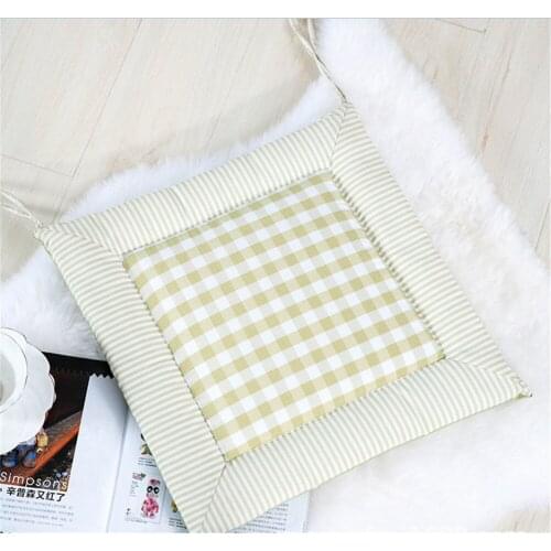Home Decoration New Seat Pad Dining Room Garden Kitchen Chair Cushions Tie On,Plain or Gingham