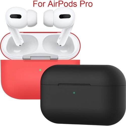 Suitable For Airpods Pro Silicone Apple Wireless Bluetooth Headset Shell Airpods3 Generation Protective Cover Simple And New