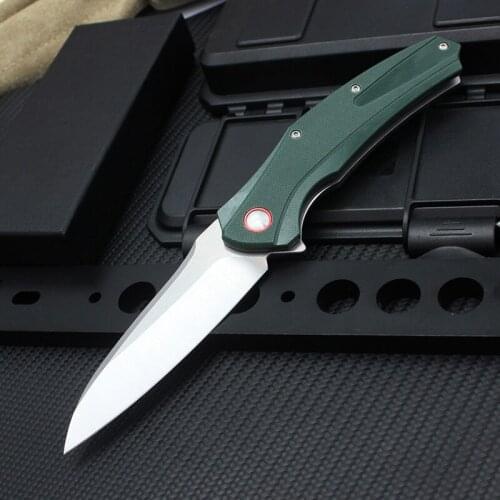 Supplier Direct sales Hight quality D2 Folding Knife , G10 Handle Outdoor Camping Hunting Pocket Kitchen Practical EDC Tool