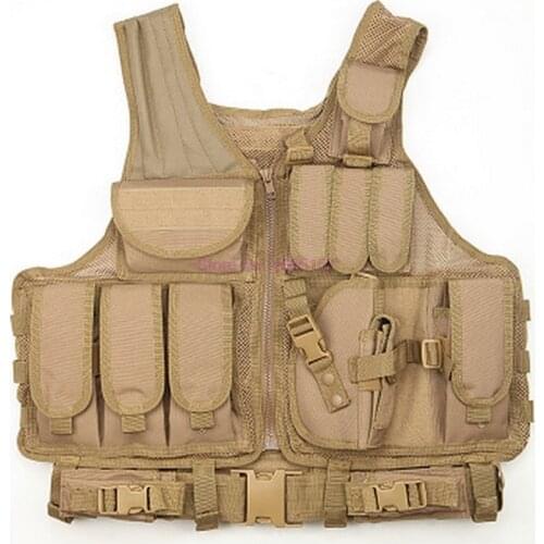 By dhl 10pcs Tactical Vest Men Military Tactical Vest Vest Camouflage Vest Body Armor Molle Outdoor Equipment