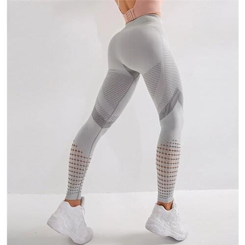 High Waist women Seamless Leggings Yoga Pants Push Up Fitness Tight Workout Tummy Control Gym Leggings Athletic Pants Sportswear