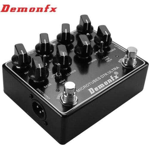 DemonFX High quality Bass Effect PedalMicrotubes B7K Ultra V2 Bass Preamp Pedal