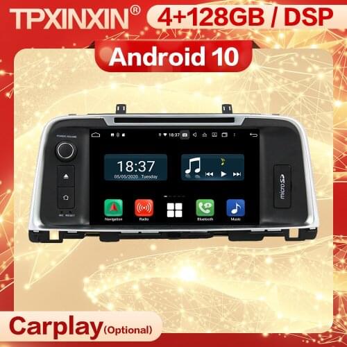 4+128G IPS Carplay 2 Din Android 10 Multimedia Stereo Receiver For KIA K5 2015+ Auto GPS Navi Radio Audio Video Player Head Unit