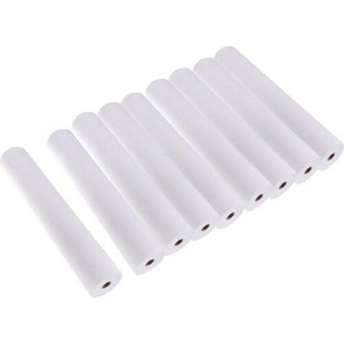 450x Disposable Bed Sheets Waxing Table Covers Roll for SPA Supplies White