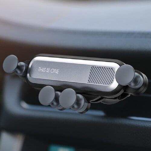 Car holder gravity seat vents to install GPS smart holder, suitable for iPhone 12 Pro, Huawei Samsung phone grip charging handle