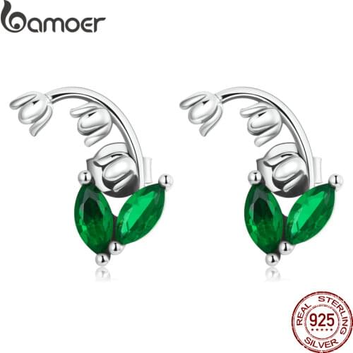 Bamoer Stud Earrings