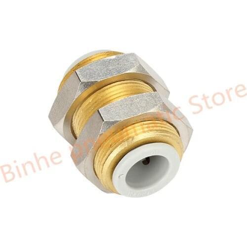 Through Reducing Diameter Straight Pipe Quick Insert Joint KJE23-00AJ/KJE04-00AJ/KJE06-00AJ