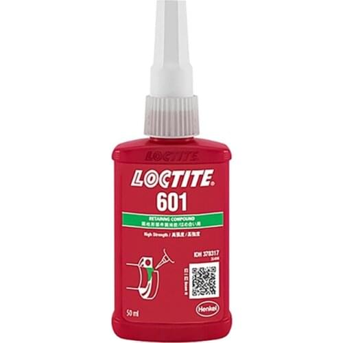 50ml Loctite 601 Cylinder Holding Adhesive Sealant Anti-loosening Anaerobic Thread Glue Oil Resistant Cylindrical Adhesive