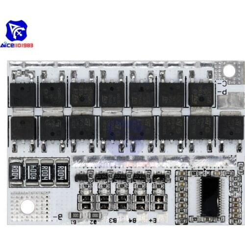 Diymore 3S 12.6V/4S 12V/5S 21V 100A BMS Li-ion LMO Polymer 18650 Lithium Battery Overcharge Overdischarge Protection Board