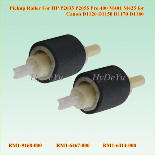 10X RM1-9168-000 RM1-6467-000 RM1-6414-000 Pickup Roller for HP P2035 P2055 Pro 400 M401 M425 for Canon D1120 D1150 D1170 D1180