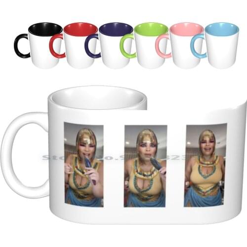 Trisha Paytas King Tut Ceramic Mugs Coffee Cups Milk Tea Mug Trisha Pastas Trisha Paytas Pastas King Tut Euphoria Funny Meme