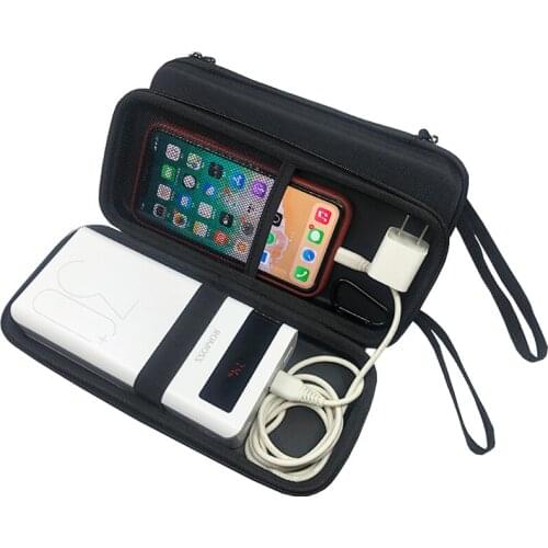 Newest Hard EVA Case for ROMOSS Sense 8p+ Power Bank 30000mAh Sense 8 / 8F / 8+ Travel Case Anti-collision Anti-skid Cover