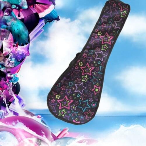 New Portable waterproof 21 23 24 26 28 soprano ukulele case guitar bag soft gig cover tenor lanikai concert color backpack strap