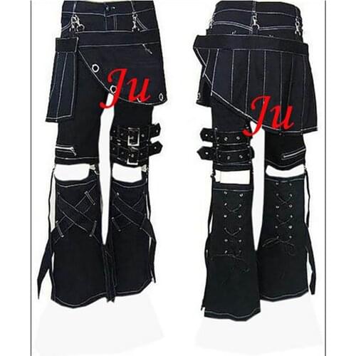 Gothic Tripp Punk Fashion Skirt Pants Trousers Cosplay Costume Custom-made[CK801]