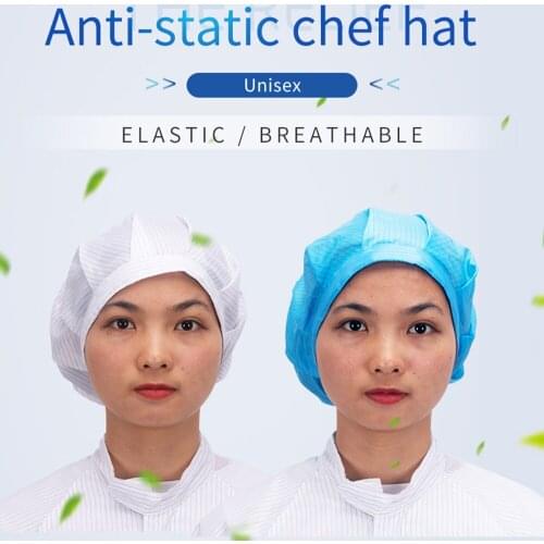 Factory Outlet Wholesale Anti-Static Safety Cleanroom Hats Dustproof ESD Mens Clean Room Protective Electronics Factory Work Cap