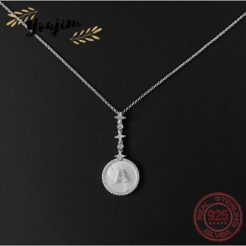 New Fashion Trend Adjustable Mother Shell Zircon Necklace Women Luxury Gift Monaco Exquisite Jewelry 925 Silver