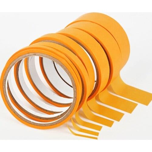 Spraying Tape Masking Paper and Paper Tape 50 Meters Model Masking High-viscosity Separation Paper, Spray Paint for Decoration