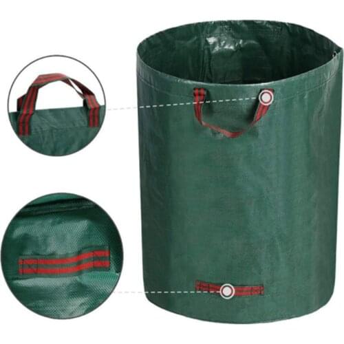 Garden Bag Reuseable Heavy Duty Gardening Bags, Lawn Pool Garden Leaf Waste Bag