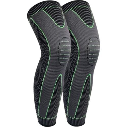 1 piece knee brace Sports Kneepad Men Pressurized Elastic Knee Pads Support Fitness Gear Basketball Volleyball Brace Protector