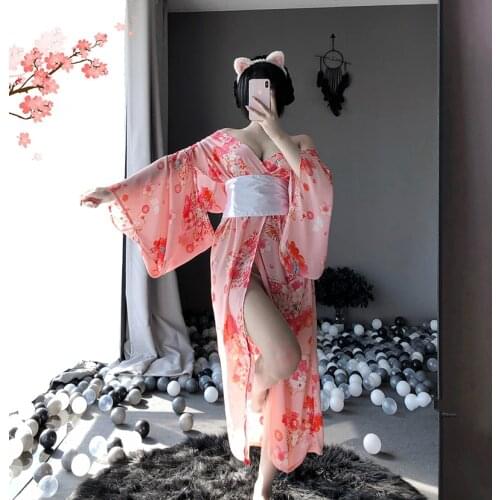 Women Long Japanese Kimono Traditional Dress Geisha Kimono Costume Japanese Clothing Kimono Yukata Female Japanese Dress