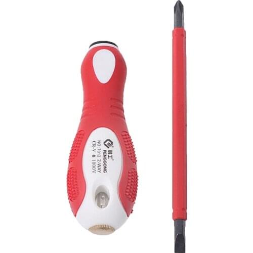 2-In-1 Dual Head Screwdriver Electrical Tester Pen 1000V Voltage Detector Tool A0KF