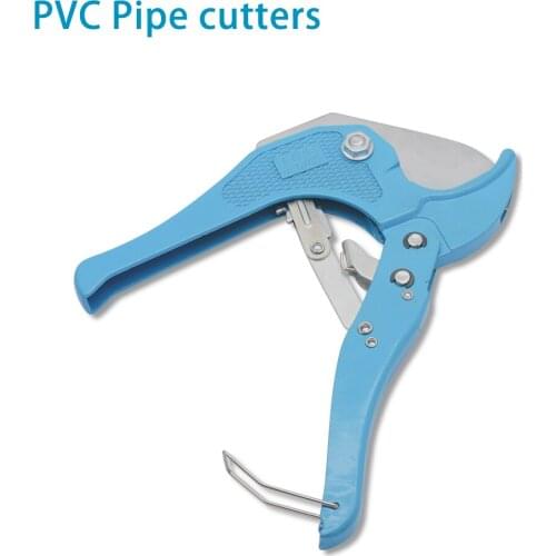 42mm PE PVC PPR Aluminum Tube Plumbing Cutter Water Hose Plastic Pipe Scissor Knife Cut Ratchet Plumbing Tool