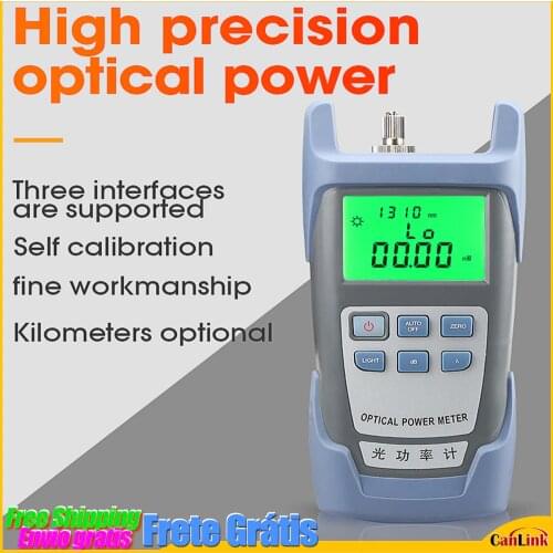 AUA-9 Optical Fiber Power Meter -70dBm~+10dBm 850-1625nm SC/FC/ST Connector Optical Cable Tester [without Red Laser source]