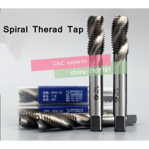 Free shipping 1PCS M22~M27 full grinding high speed steel machine taps spiral groove machine tap ,Spiral Thread Tap
