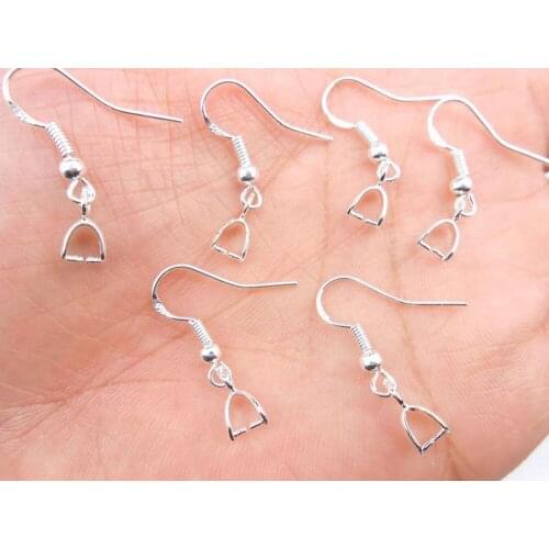 The majority lot DIY Earring Findings Earrings Clasps Hooks Fittings DIY Jewelry Making Accessories 925 Hook Earwire Jewelry