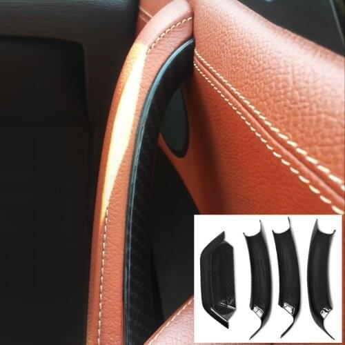 For BMW X3 X4 F25 F26 2010 2011 2012 2013 2014 2015 2016 Car Interior Door Handle Panel Pull Cover LHD / RHD