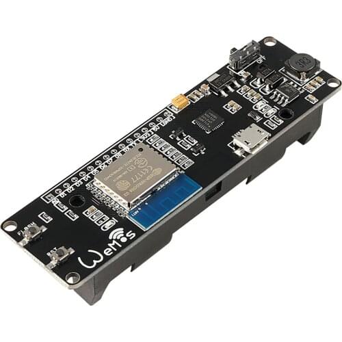 For WeMos D1 ESP-Wroom-02 Mother Board ESP8266 Mini WiFi Nodemcu Module 18650 Charging Battery Development Board Nodemcu PWM
